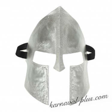 Карнавальная маска Рыцарь, цвет серебро